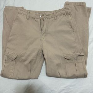 khaki cargo pants